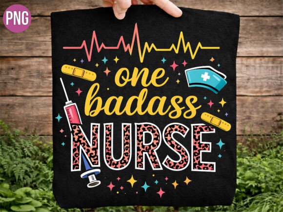 Download One Badass Nurse Leopard Design PNG - Premium Resources