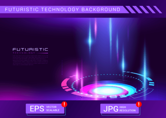 Download Futuristic Technology Background - Futuristic Collection
