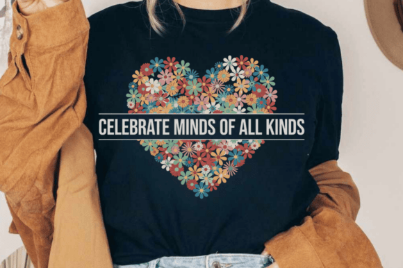 Download Floral Celebrate Minds of All Kinds PNG - Celebrate Collection