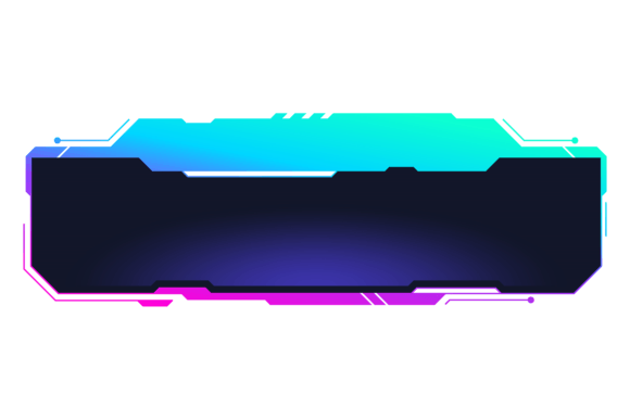 Download Futuristic Neon Frame Template. Title Te - Futuristic Collection